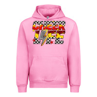 Fuchsia Pink cheer life Urban Hoodie - texasbilliewilder