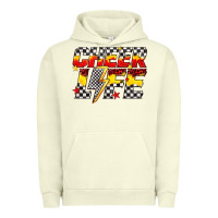 Pigment Pistachio cheer life Urban Hoodie - texasbilliewilder