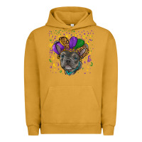 Pigment Peanut Butter mardi gras french bulldog Urban Hoodie - RanaPortraitStore