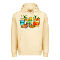 Pina Colada mango farm fresh coffee cups Premium Hoodie - Zillion Design Studio