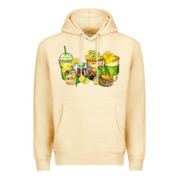Pina Colada lemon farm fresh coffee cups Premium Hoodie - Zillion Design Studio