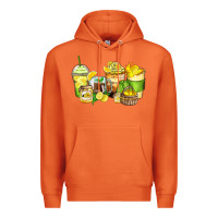Carrot lemon farm fresh coffee cups Premium Hoodie - Zillion Design Studio