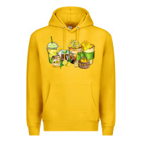 Lemon lemon farm fresh coffee cups Premium Hoodie - Zillion Design Studio