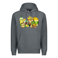 Rock lemon farm fresh coffee cups Premium Hoodie - Zillion Design Studio