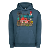 Pigment Midnight Navy life is better in the country Urban Hoodie - Zillion Design Studio