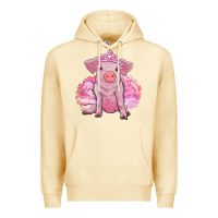 Pina Colada balerina pig with tutu Premium Hoodie - RanaPortraitStore