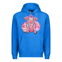 True Royal balerina pig with tutu Premium Hoodie - RanaPortraitStore