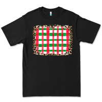 Black Christmas Pattern Premium Tee - CowhideDigitalArt