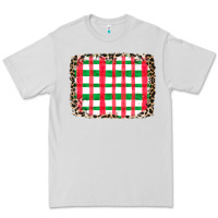 Dove Grey Christmas Pattern Premium Tee - CowhideDigitalArt