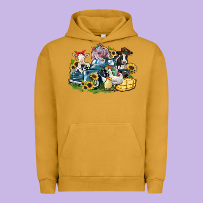 Urban Hoodie farm animals truck