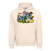 Sandshell farm animals truck Urban Hoodie - Zillion Design Studio