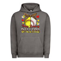 Pigment Tornado busy raising ballers with baseball and softball Urban Hoodie - texasbilliewilder