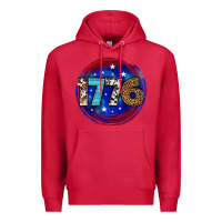 Cardinal western 1776 4th of july billie wilder Premium Hoodie - texasbilliewilder