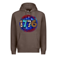 Coffee western 1776 4th of july billie wilder Premium Hoodie - texasbilliewilder