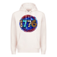 Pale Pink western 1776 4th of july billie wilder Premium Hoodie - texasbilliewilder