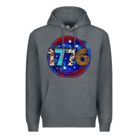 Rock western 1776 4th of july billie wilder Premium Hoodie - texasbilliewilder