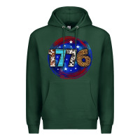 Western 1776 4th Of July Billie Wilder Premium Hoodie | Teevron