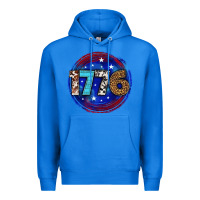 True Royal western 1776 4th of july billie wilder Premium Hoodie - texasbilliewilder