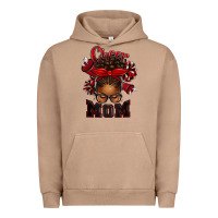 Pigment Burro cheer mom afro messy bun Urban Hoodie - texasbilliewilder