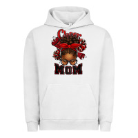 Pigment Lunar Rock cheer mom afro messy bun Urban Hoodie - texasbilliewilder