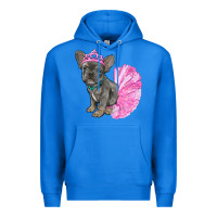 True Royal balerina french bulldog with tutu Premium Hoodie - RanaPortraitStore