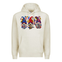 Oatmeal Heather usa with gnome billie wilder Premium Hoodie - texasbilliewilder