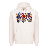 Pale Pink usa with gnome billie wilder Premium Hoodie - texasbilliewilder