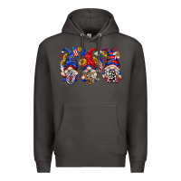 Smoke usa with gnome billie wilder Premium Hoodie - texasbilliewilder
