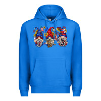 True Royal usa with gnome billie wilder Premium Hoodie - texasbilliewilder