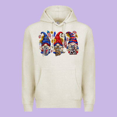 Usa With Gnome Billie Wilder Premium Hoodie Designed By Texasbilliewilder