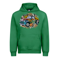 Emerald vintage truck western Urban Hoodie - Zillion Design Studio