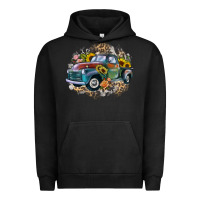 Pigment Black vintage truck western Urban Hoodie - Zillion Design Studio