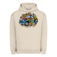 Pigment French Oak vintage truck western Urban Hoodie - Zillion Design Studio