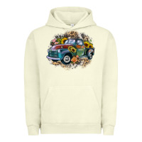 Pigment Pistachio vintage truck western Urban Hoodie - Zillion Design Studio