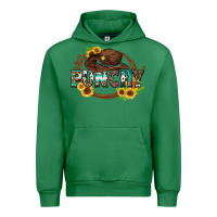Emerald punchy Urban Hoodie - Zillion Design Studio
