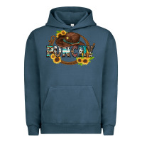 Pigment Midnight Navy punchy Urban Hoodie - Zillion Design Studio