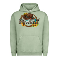 Pigment Oil Green punchy Urban Hoodie - Zillion Design Studio