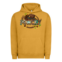 Pigment Peanut Butter punchy Urban Hoodie - Zillion Design Studio