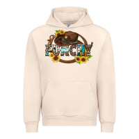 Sandshell punchy Urban Hoodie - Zillion Design Studio
