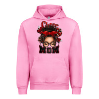 Fuchsia Pink cheer mom messy bun Urban Hoodie - texasbilliewilder