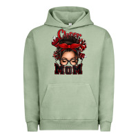 Pigment Oil Green cheer mom messy bun Urban Hoodie - texasbilliewilder