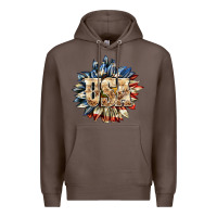 Coffee usa sunflower billie wilder Premium Hoodie - texasbilliewilder