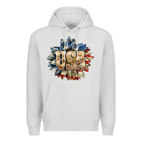 Dove Grey usa sunflower billie wilder Premium Hoodie - texasbilliewilder