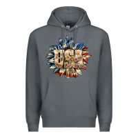 Rock usa sunflower billie wilder Premium Hoodie - texasbilliewilder