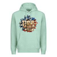 Seafoam usa sunflower billie wilder Premium Hoodie - texasbilliewilder