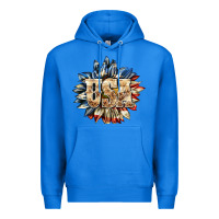 True Royal usa sunflower billie wilder Premium Hoodie - texasbilliewilder