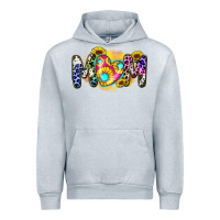 Heather Grey mom sunflower Urban Hoodie - Zillion Design Studio