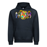 Navy mom sunflower Urban Hoodie - Zillion Design Studio