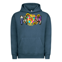 Pigment Midnight Navy mom sunflower Urban Hoodie - Zillion Design Studio