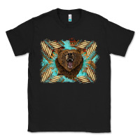 Black bear native American background Classic Tee - BarkalooDesign